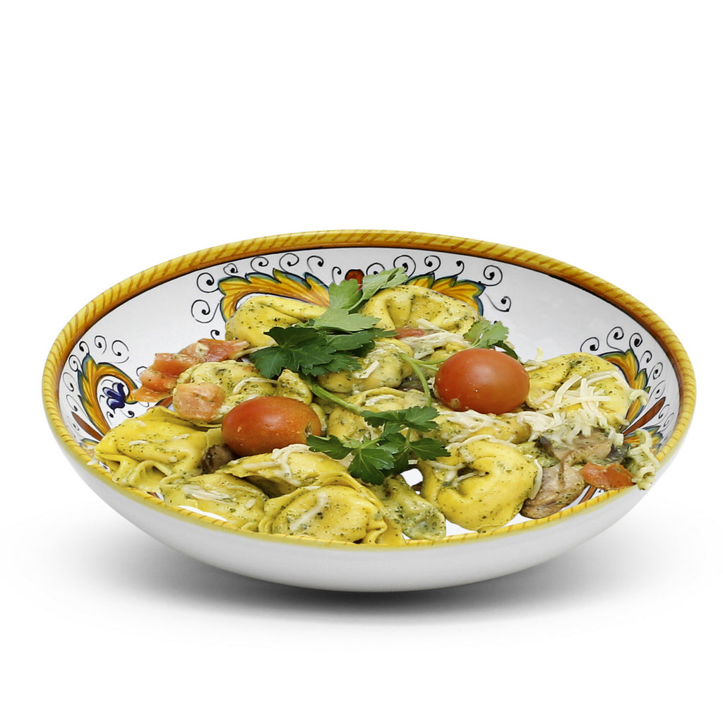 RAFFAELLESCO-PERUGINO: Risotto/Pasta/Cioppino round shallow coupe bowl