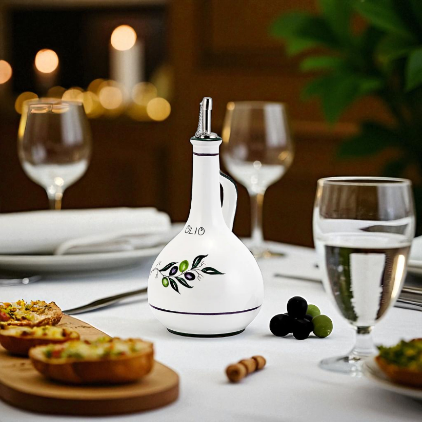 OLIVA: Olive Oil Bottle  Dispenser Deluxe