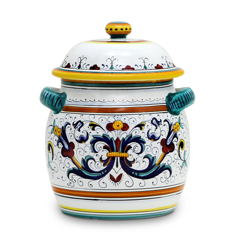 RICCO DERUTA DELUXE: Traditional Biscotti Jar