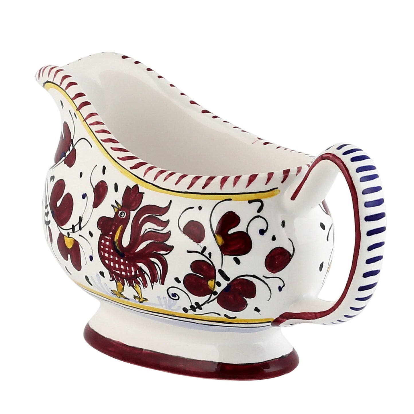 ORVIETO RED ROOSTER: Gravy Sauce boat