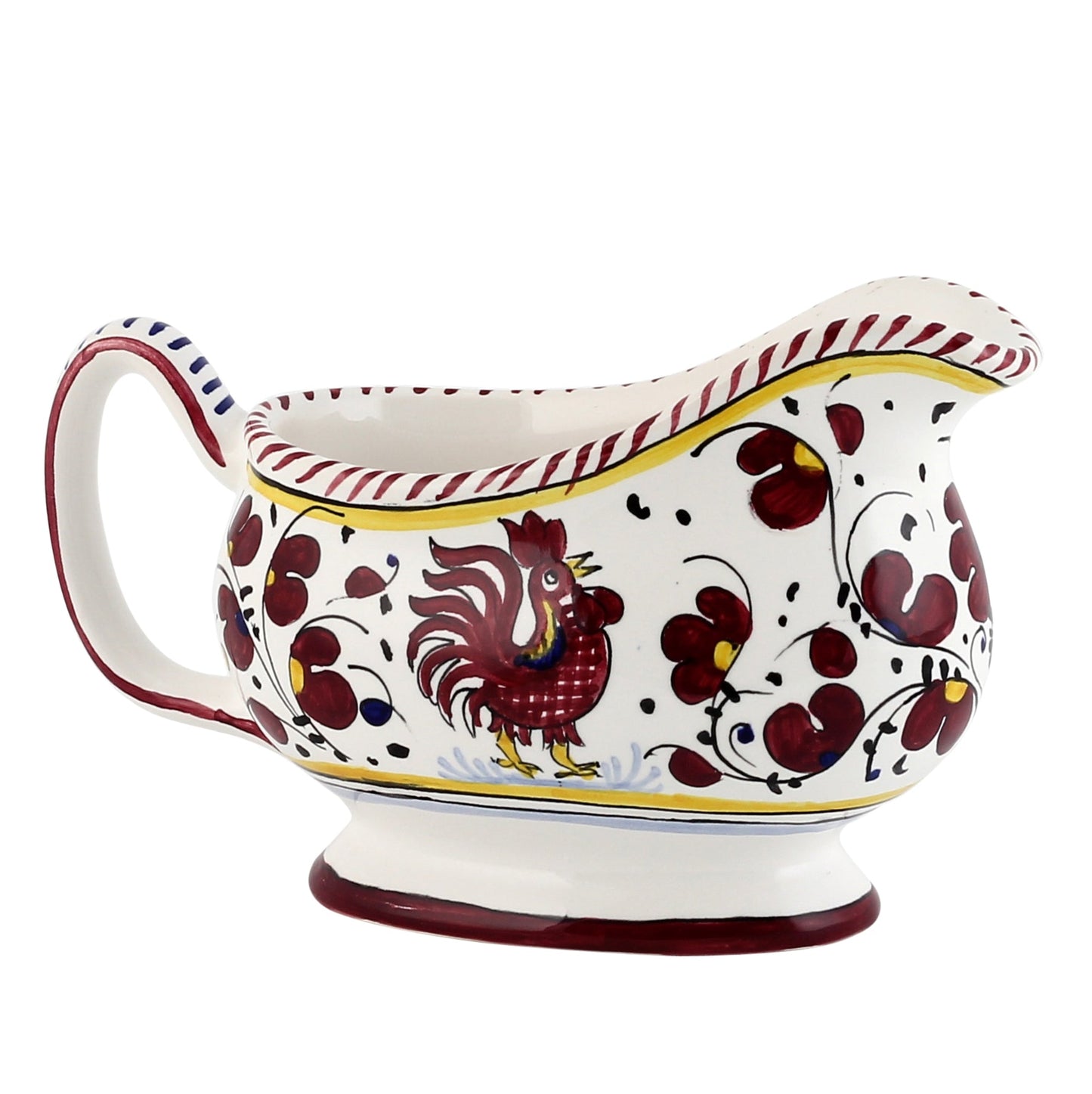 ORVIETO RED ROOSTER: Gravy Sauce boat