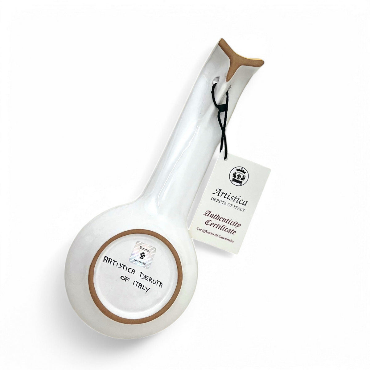 ORVIETO BLUE ROOSTER: Spoon Rest (Carbone Special)