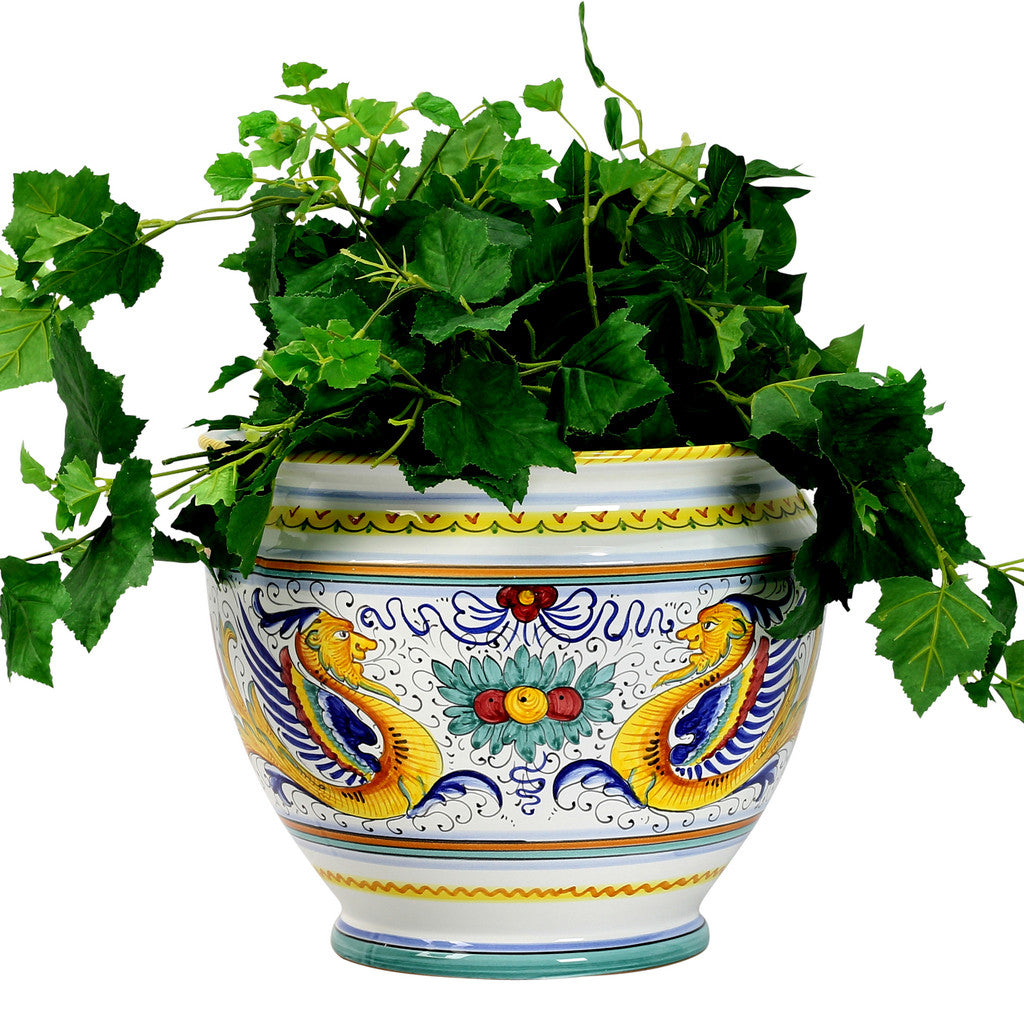 RAFFAELLESCO DELUXE: Luxury Cachepot Planter MED