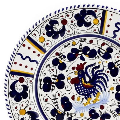ORVIETO BLUE ROOSTER: Salad Plate