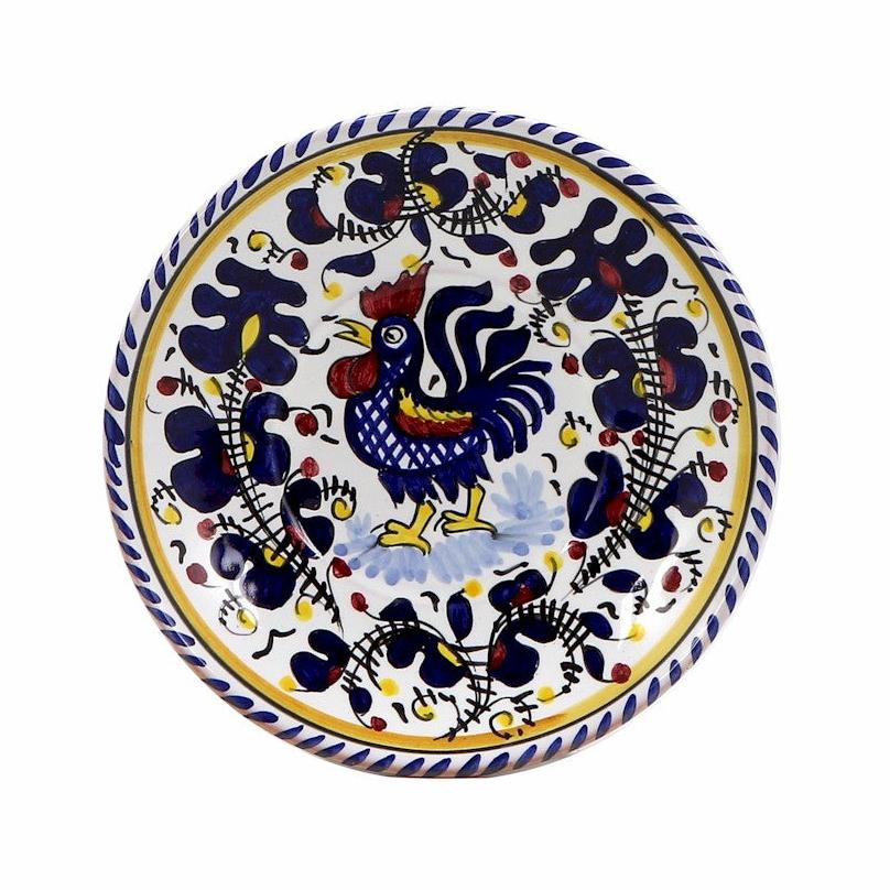 ORVIETO BLUE ROOSTER: Canape/Bread & Butter Small Plate