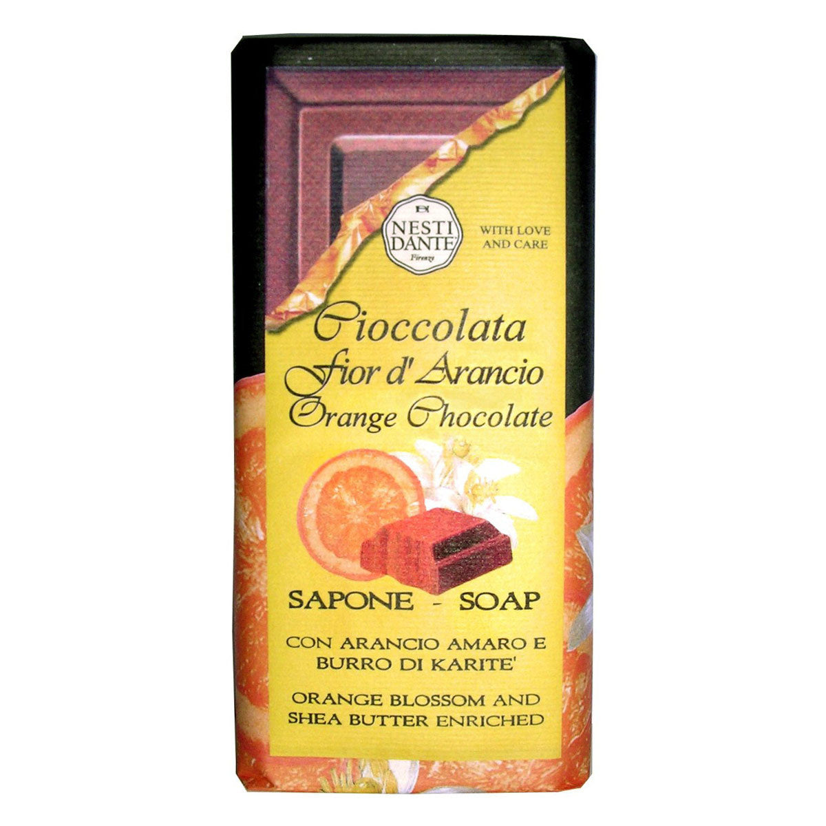 Nesti Dante Orange Chocolate & Shea Butter Soap