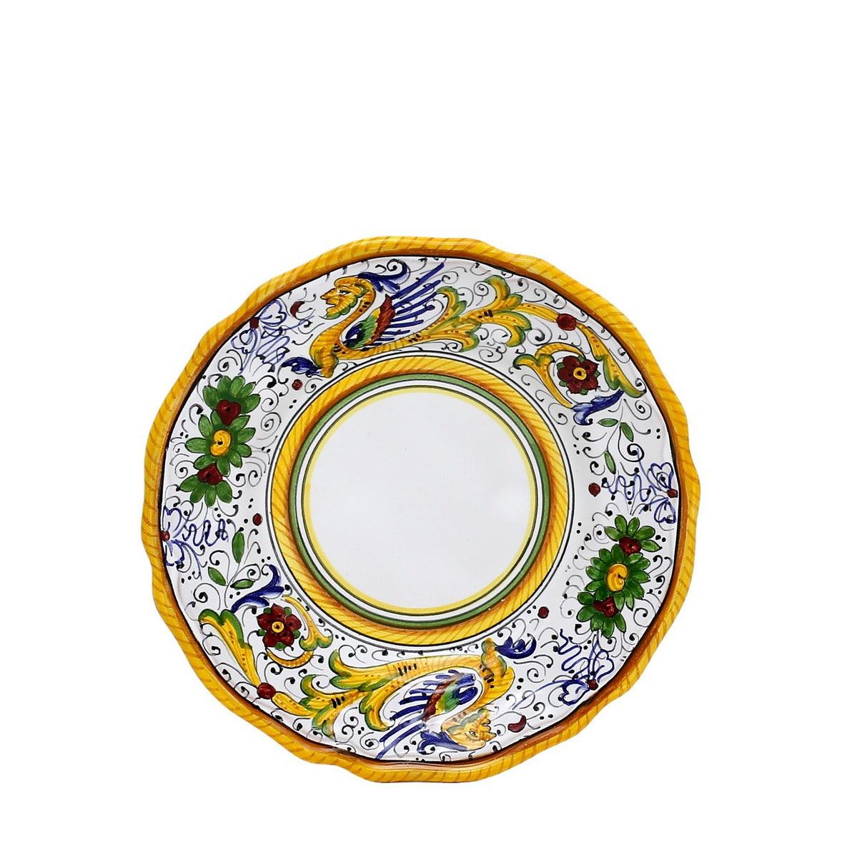 RAFFAELLESCO DELUXE: Bread and Butter Plate (White Center)