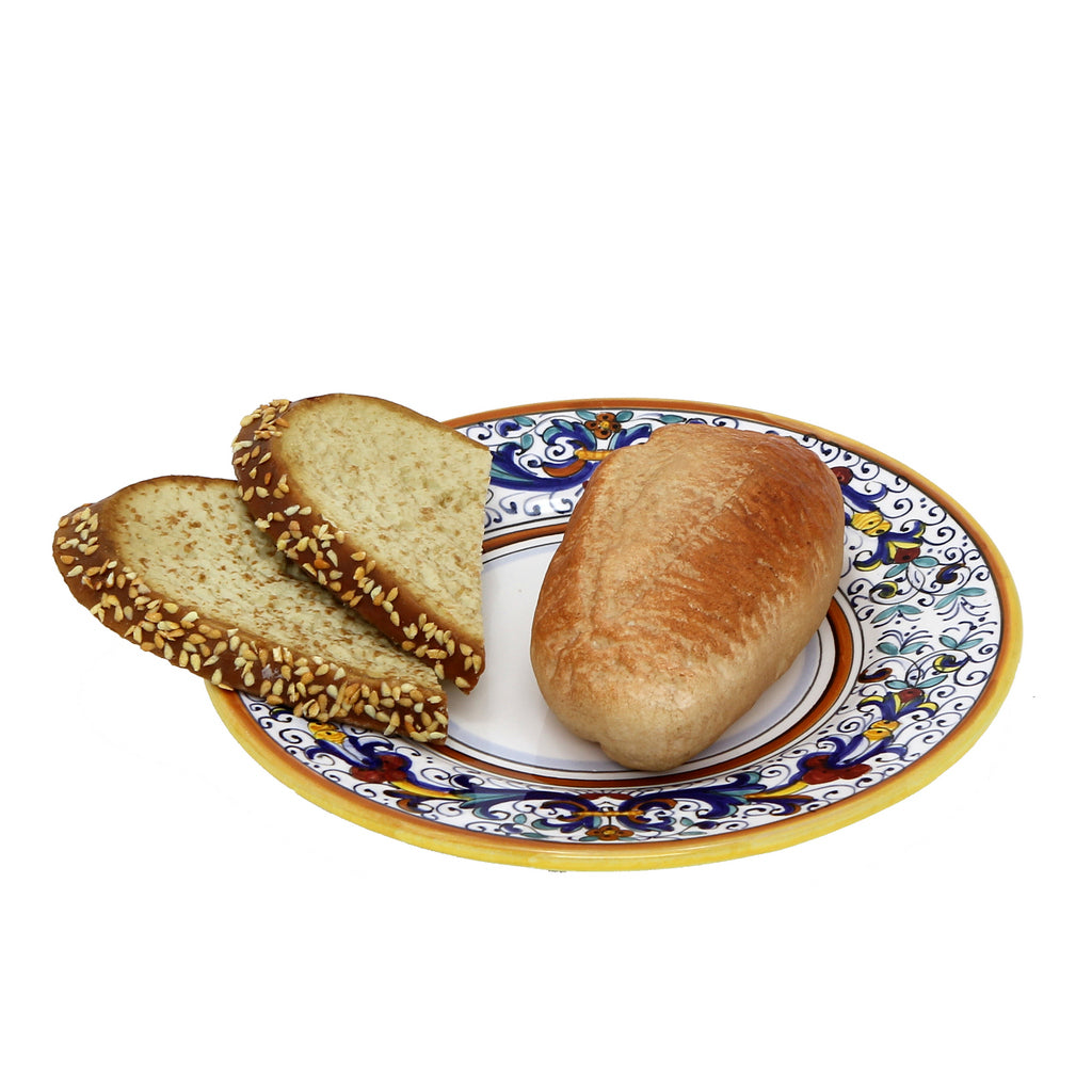 RICCO DERUTA DELUXE: Bread and Butter Plate White Center