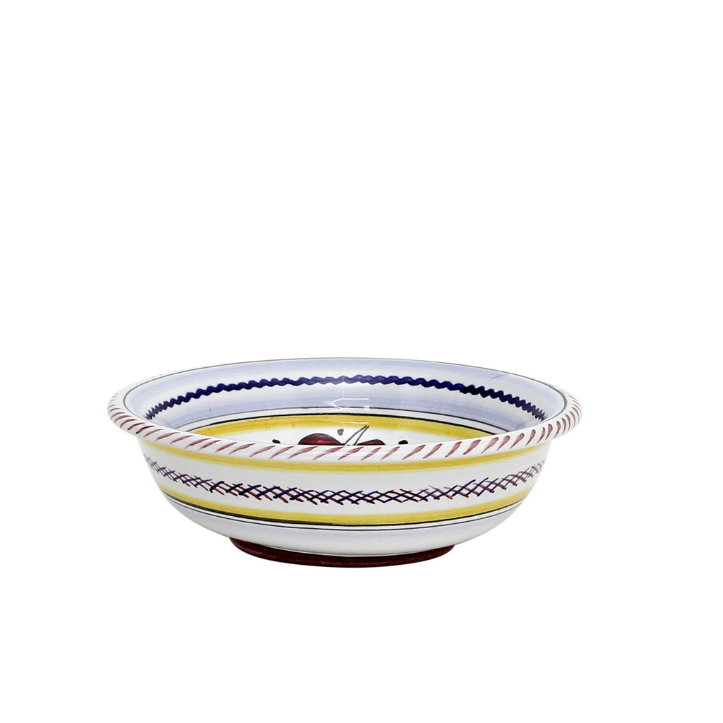 ORVIETO RED ROOSTER: Cereal Bowl