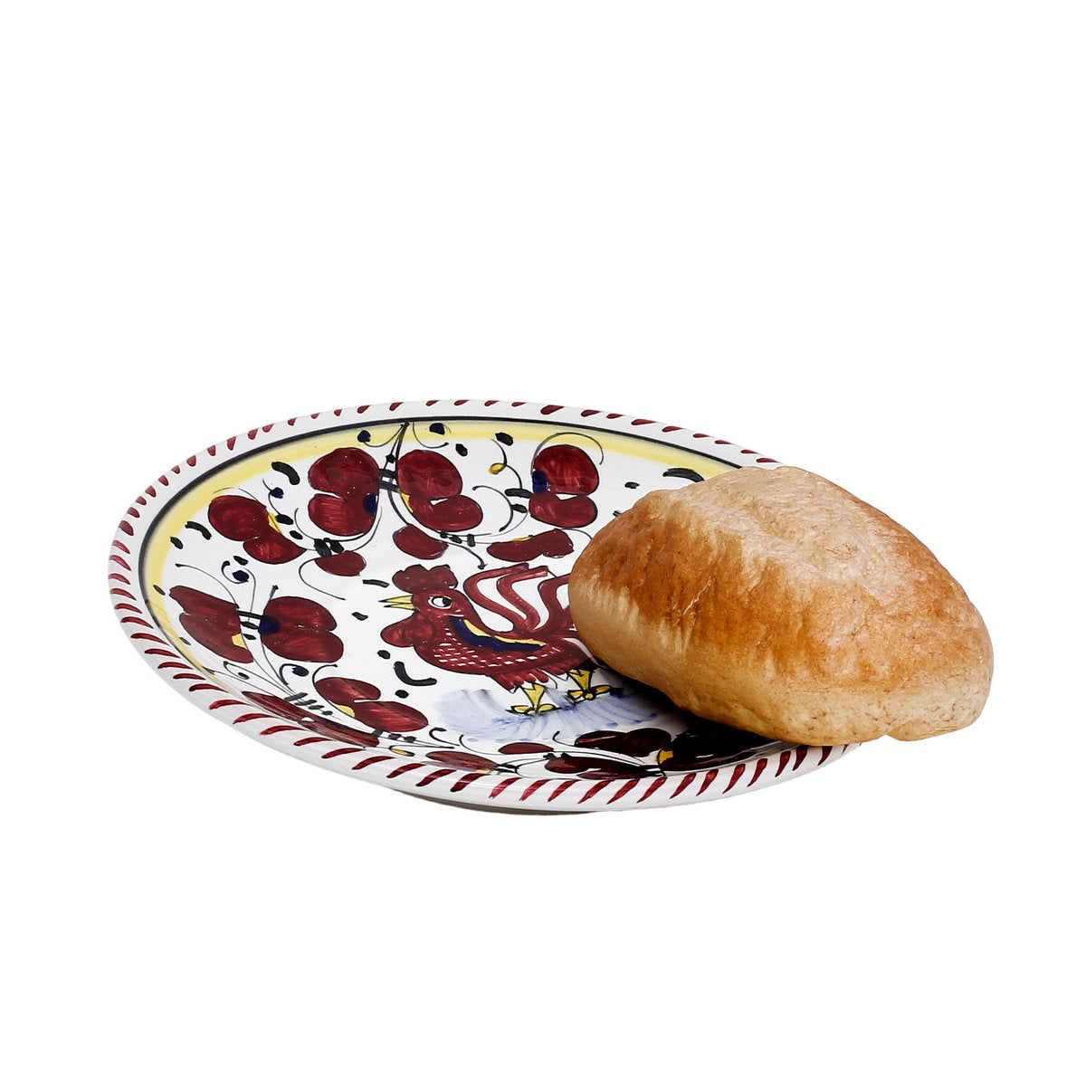 ORVIETO RED ROOSTER: Canape/Bread & Butter Small Plate