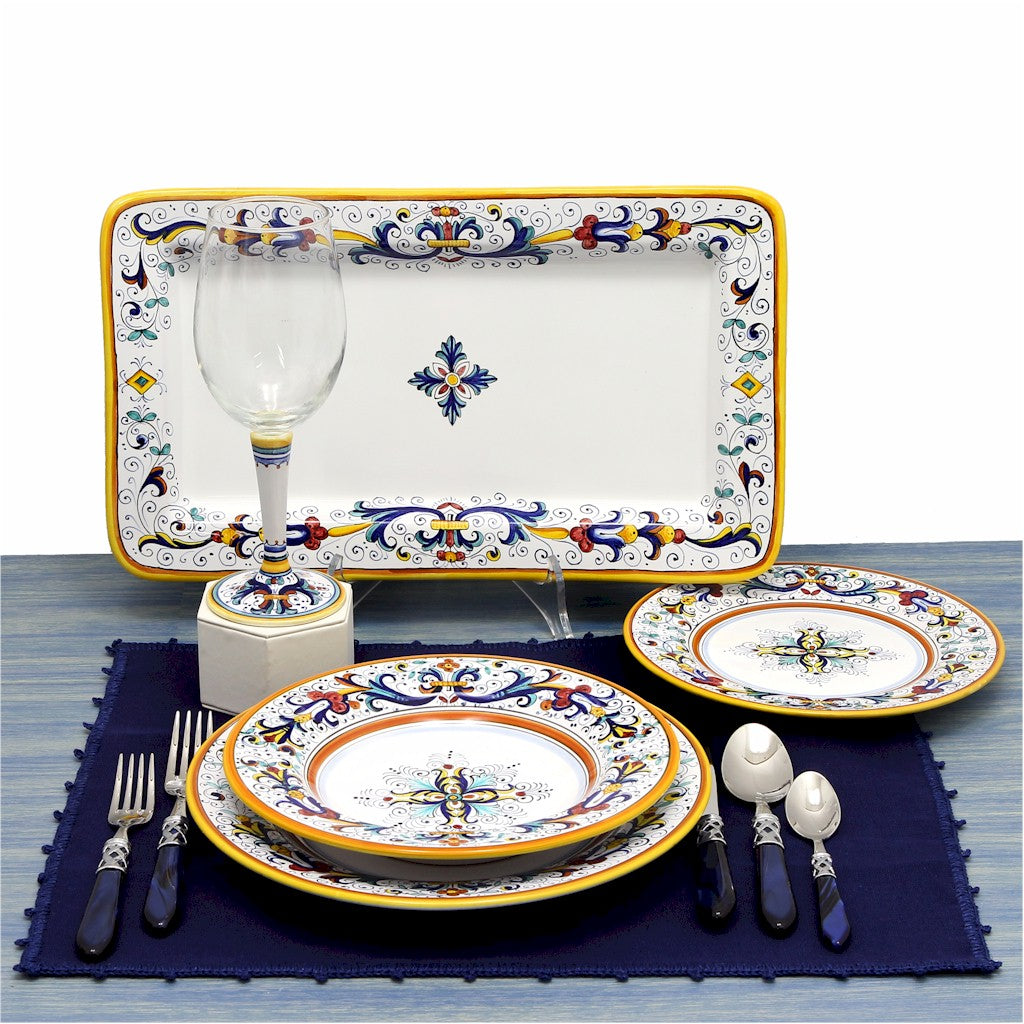 RICCO DERUTA DELUXE: Pre Pack Dinner + Coupe Bowl + Mug