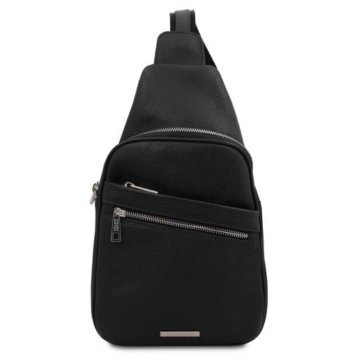 Albert - Soft leather crossover bag