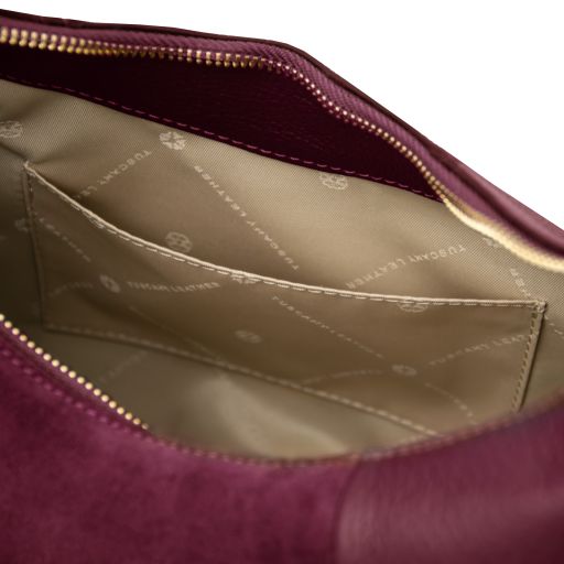 Goccia - Leather hobo bag