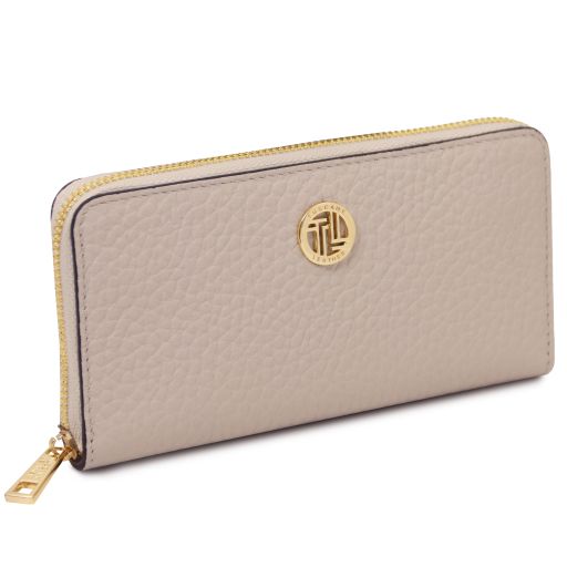 Financier - Exclusive zip around leather wallet