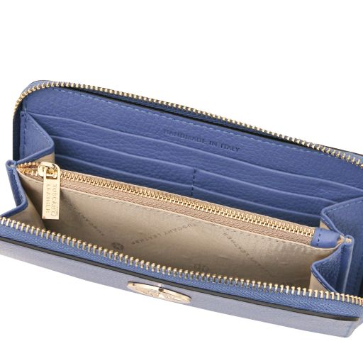 Financier - Exclusive zip around leather wallet