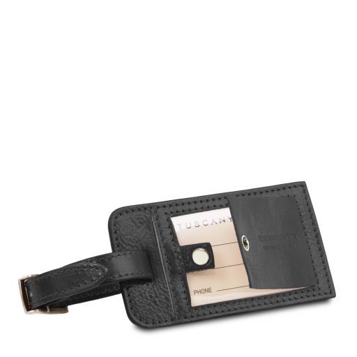 Varsavia - Leather pilot case with two wheels