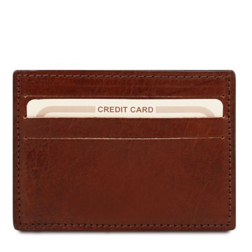 Exclusive leather credit/business card