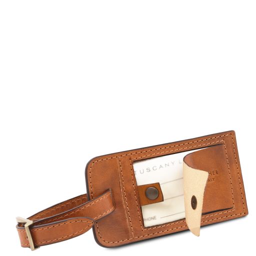 Varsavia - Leather pilot case with two wheels