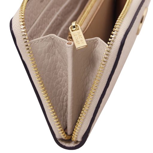 Financier - Exclusive zip around leather wallet