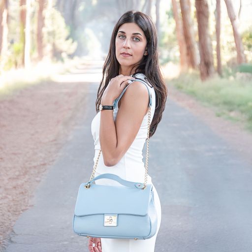 Elettra - Soft leather shoulder bag