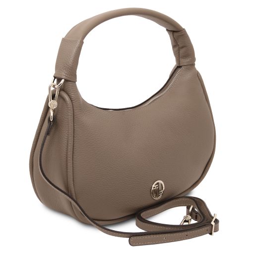Michelle - Leather hobo bag