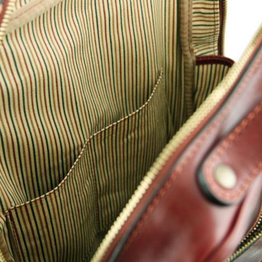 Bangkok - Leather laptop backpack