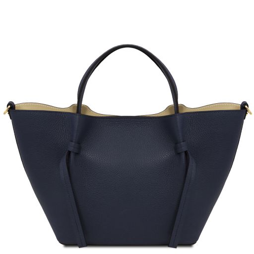 Legame - Leather shopping bag - Large size