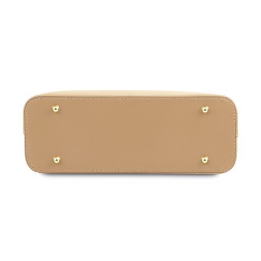 Olimpia - Leather tote - Small size