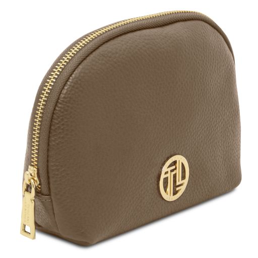 Vera - Soft leather toiletry case