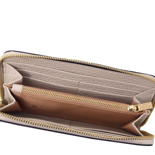 Financier - Exclusive zip around leather wallet