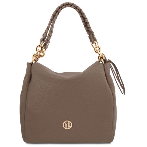 Amy - Soft leather shopping bag