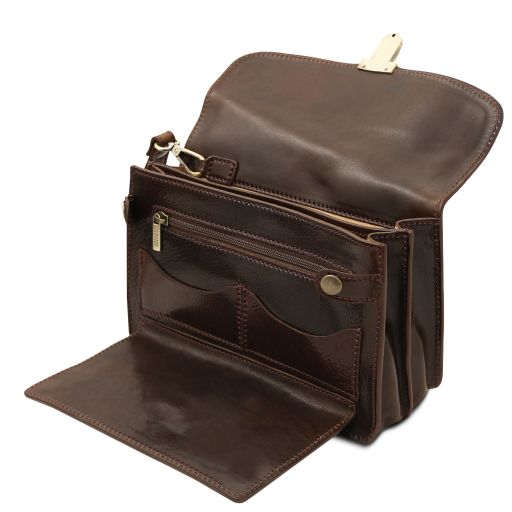 Max - Leather handy wrist bag