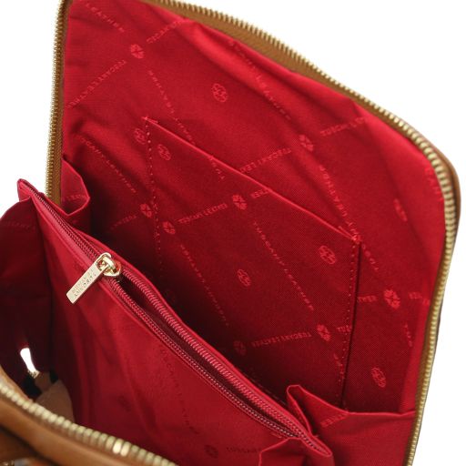 TL Bag - Small leather backpack for women
