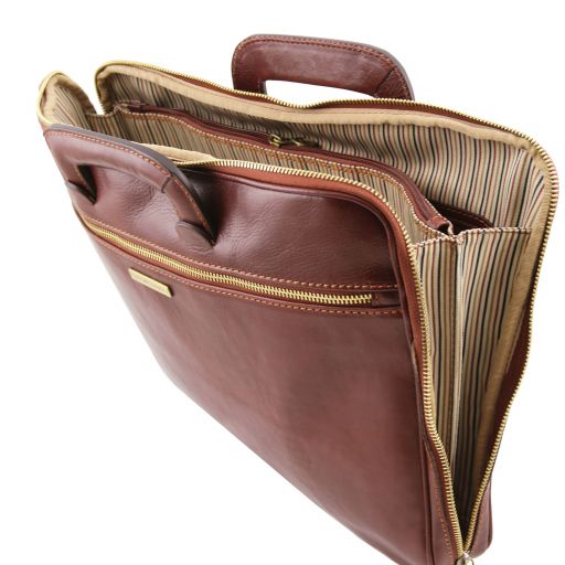 Caserta - Document Leather briefcase
