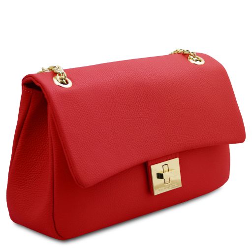 Elettra - Soft leather shoulder bag