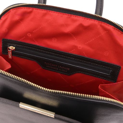 TL Bag - Saffiano leather backpack for women