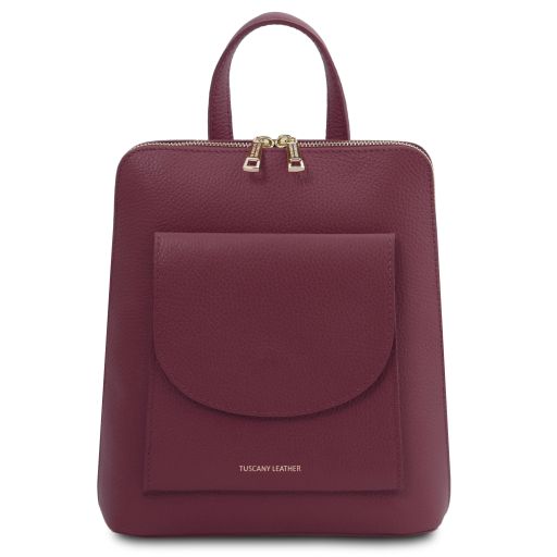 TL Bag - Small leather backpack for women