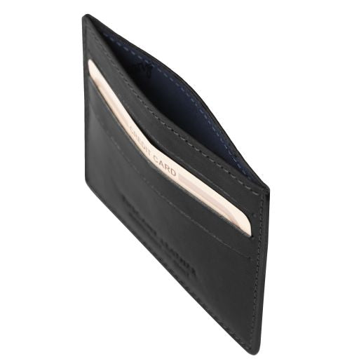 Exclusive leather credit/business card holder
