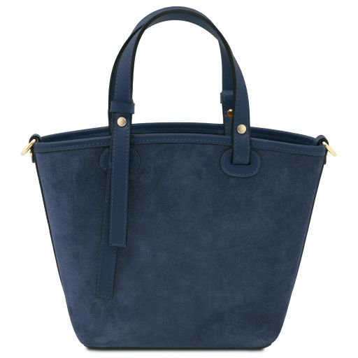 Glacette - Suede leather bucket bag