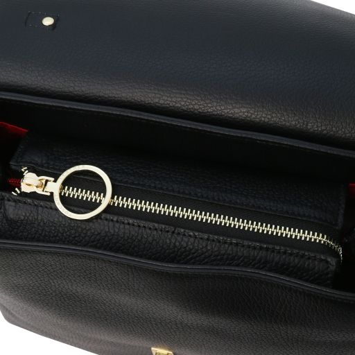 Silene - Leather convertible backpack handbag