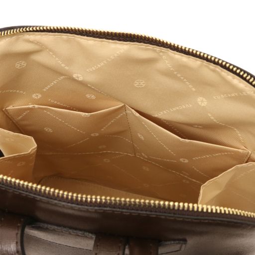 TL Bag - Saffiano leather backpack for women