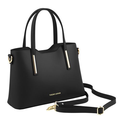 Olimpia - Leather tote - Small size