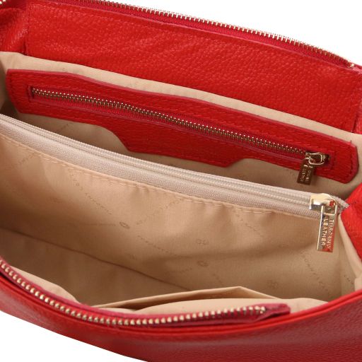 Elettra - Soft leather shoulder bag