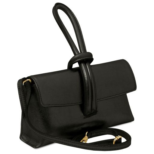TL Bag - Metallic leather clutch