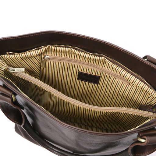 Ilenia - Leather shoulder bag