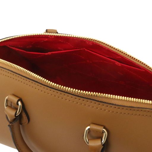 Layla - Leather duffle bag