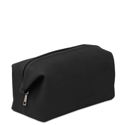 Smarty - Leather toiletry bag - Small size