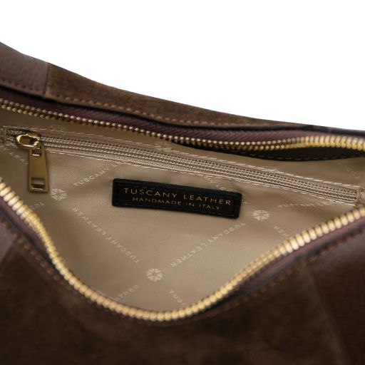 Goccia - Leather hobo bag