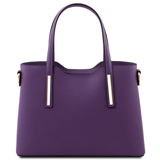 Olimpia - Leather tote - Small size