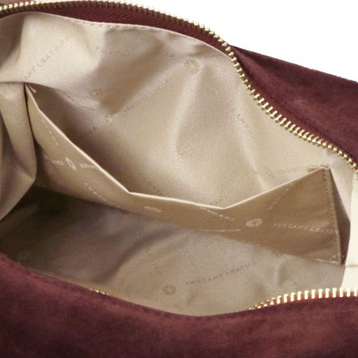 Sierra - Suede leather shoulder bag
